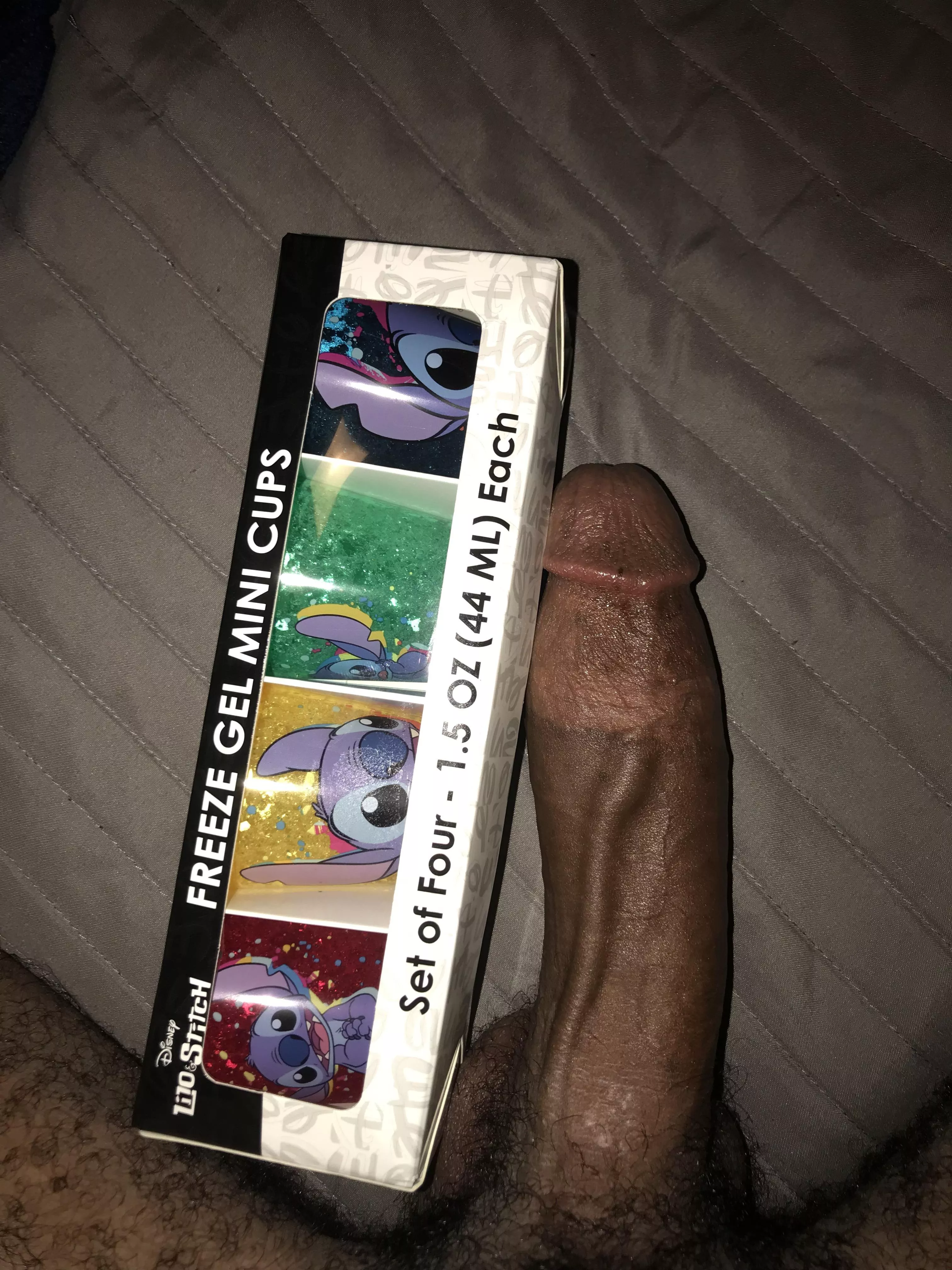 Recently turned 21 and my friend gave me these shot glasses bc I love Stitch. Now I need some birthday sex 😜