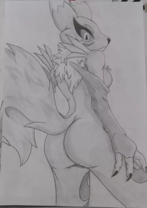 Renamon by me. Hope you like it [Q]