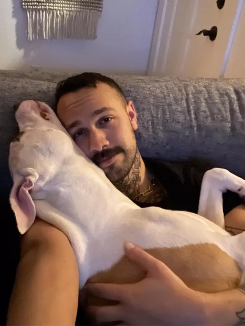 Reunited with my baby boy 💕😭💕