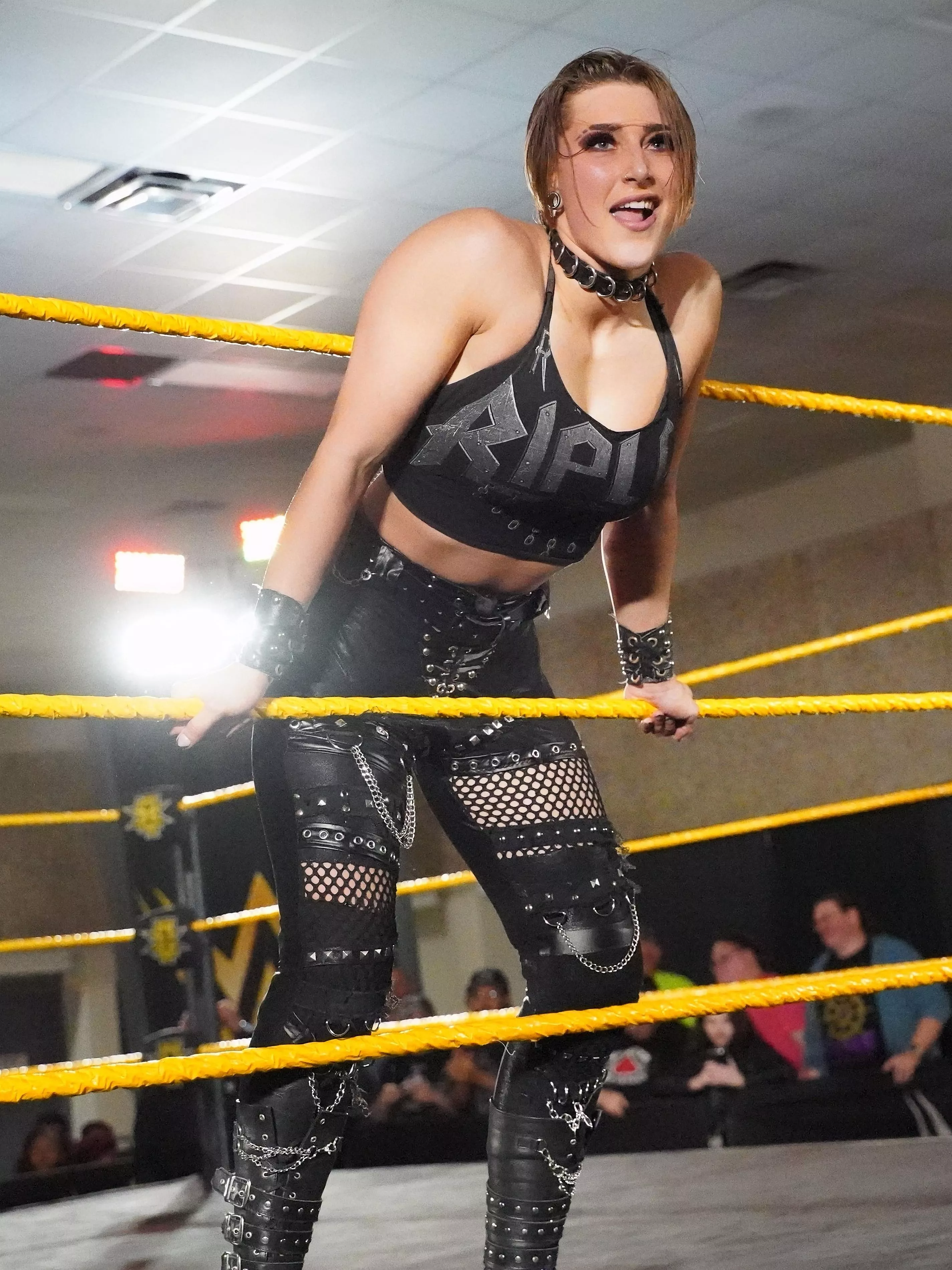 Rhea at an NXT house show