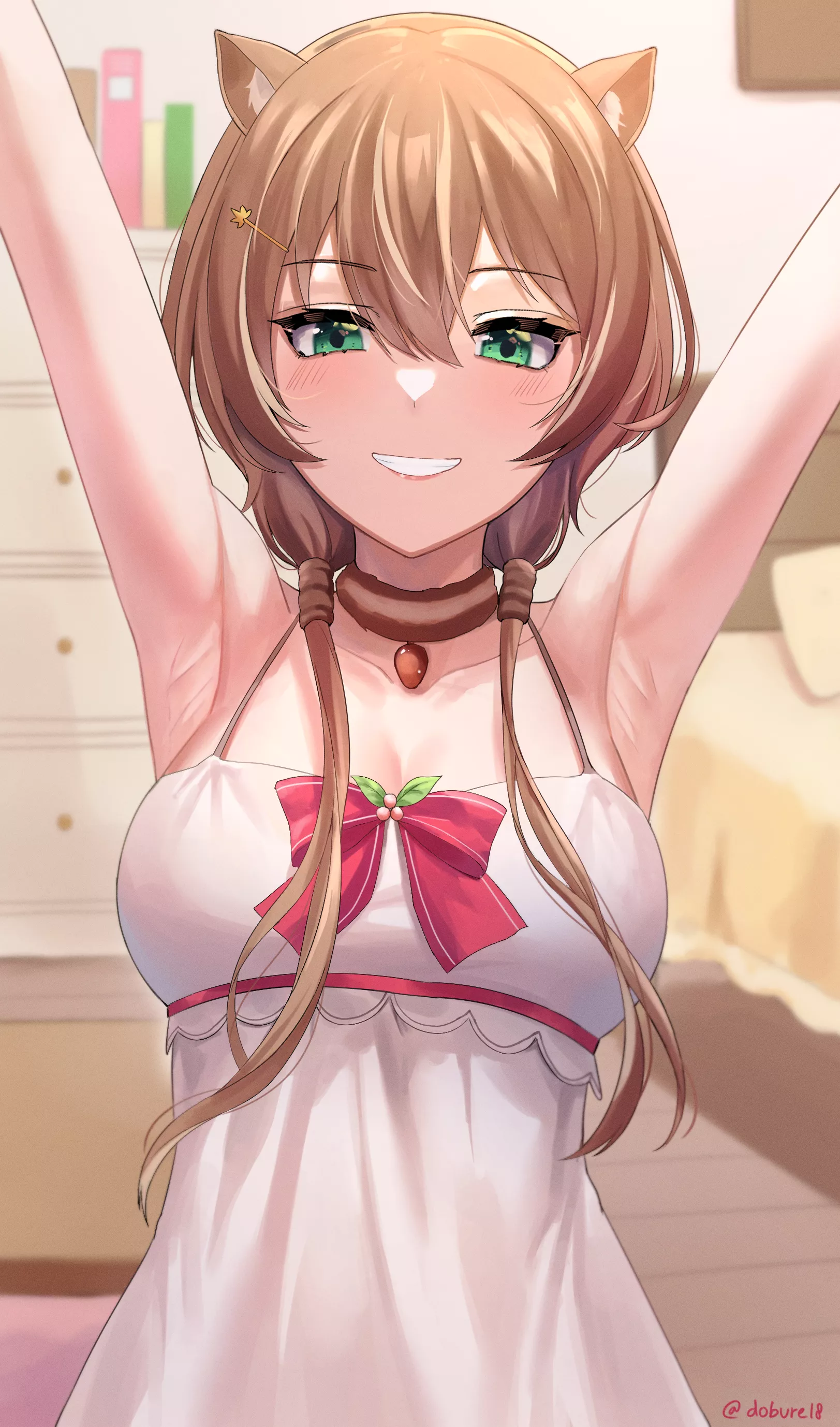 Risu's armpits got me acting up 🤤 (Ayunda Risu) [Hololive]