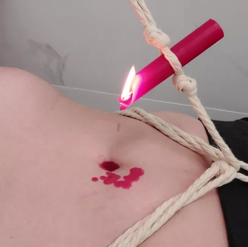 rope, wax, and my belly button