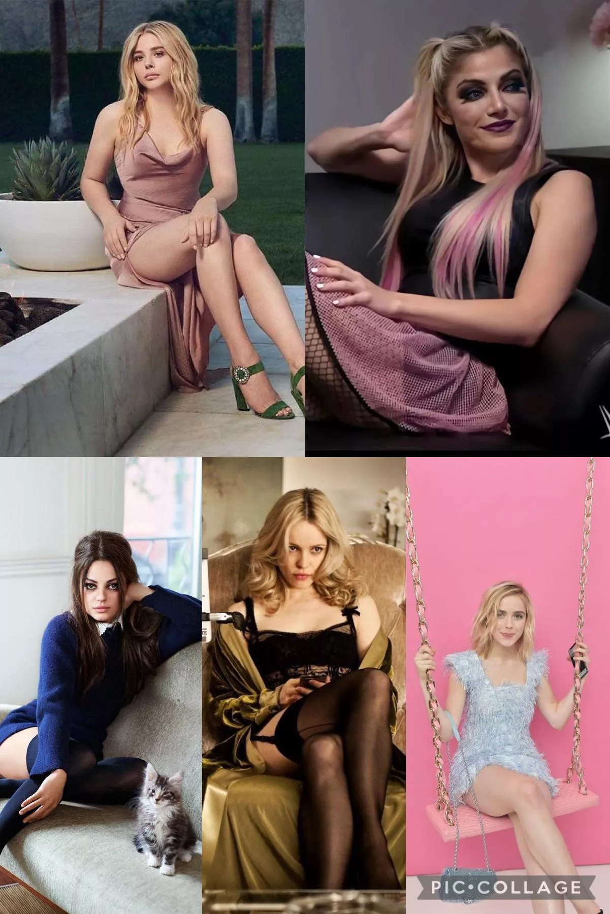 RP or Sext me as one of these goddesses! I need to be dominated by Chloe, Alexa, Mila, Rachel or Kiernan!