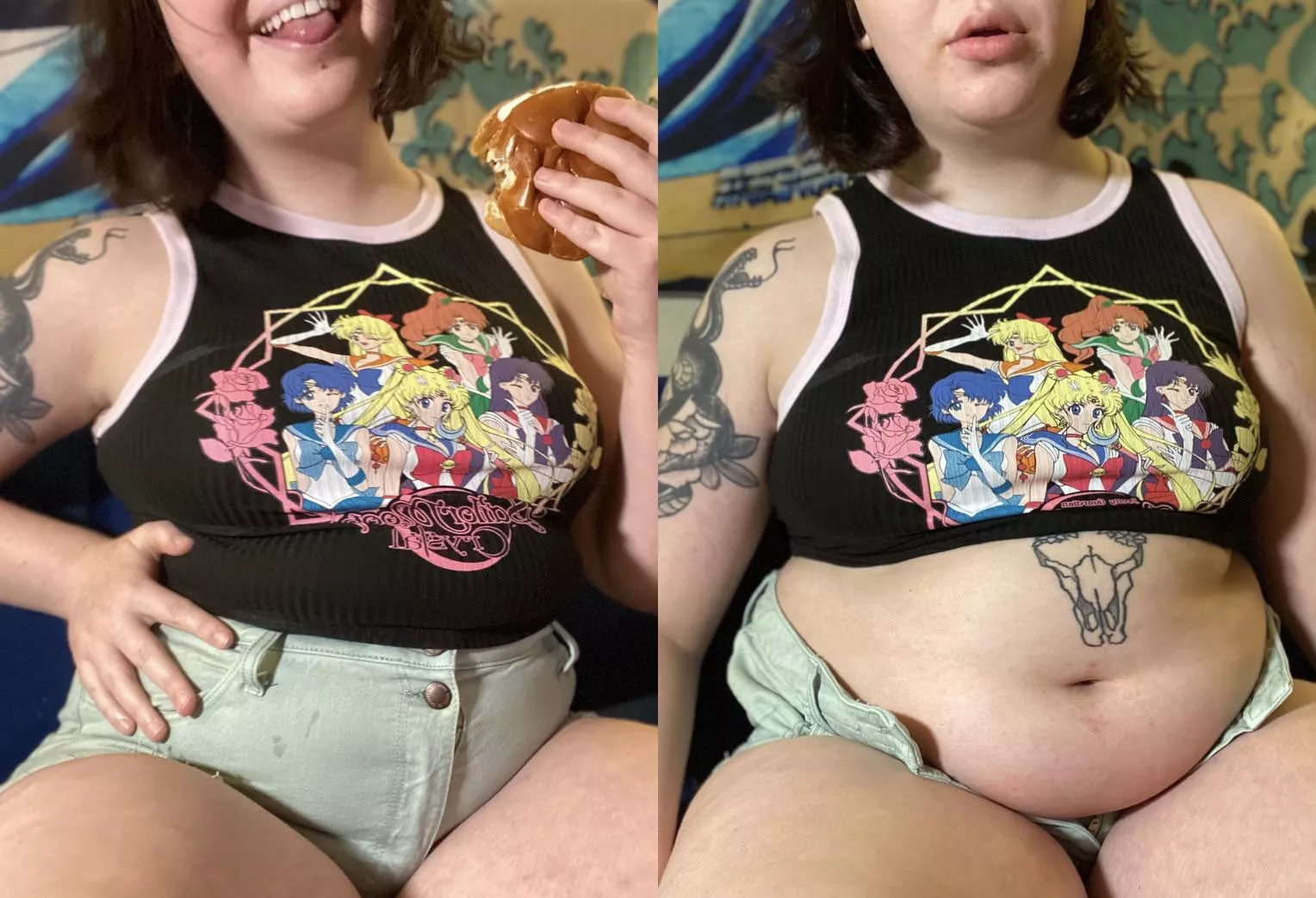 Ruining all my favorite foods by eating massive amounts as quickly as possible 🥴😵‍💫😵