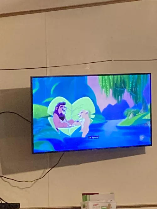 Sad so I’m watching one of my favorite Disney movies. Love it so much more than the first!