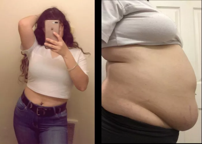 Same shirt just 70lbs later π