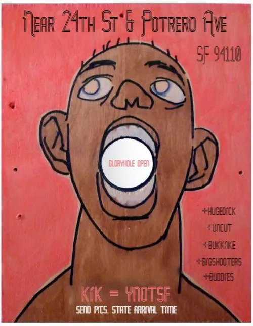 San Francisco Cocksucker - Gloryhole or Kickback.