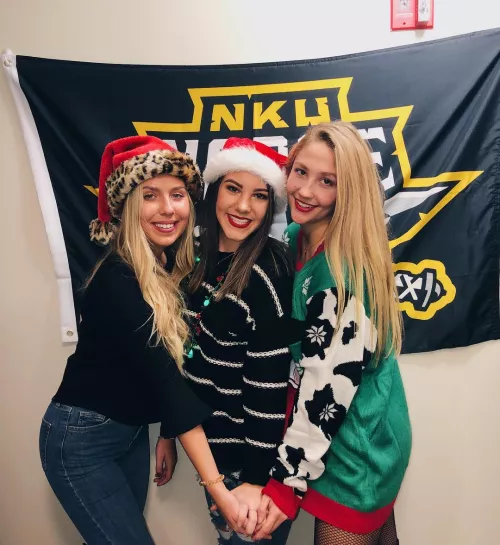 Santa Hats and Xmas Sweater