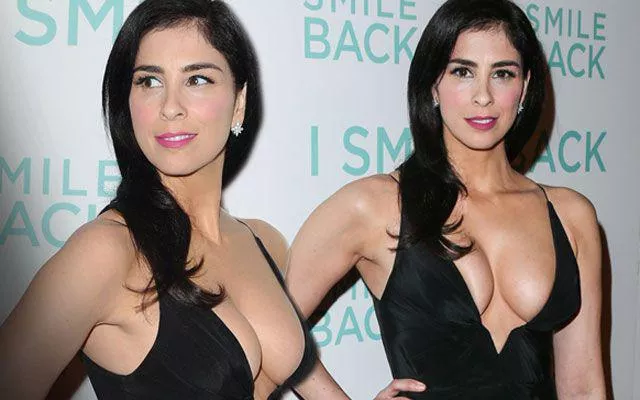 Sarah Silverman and her fat juicy tits got me so thick & hard in my shorts