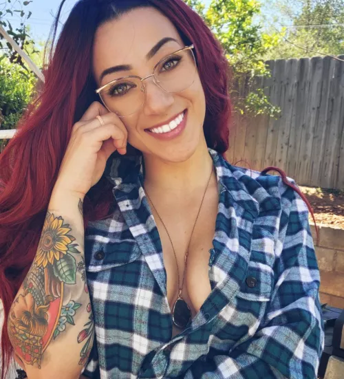 scientist and mom- enjoying my day outdoors...without a bra of course