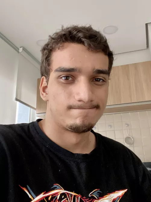 Scruffy right after waking up 😅