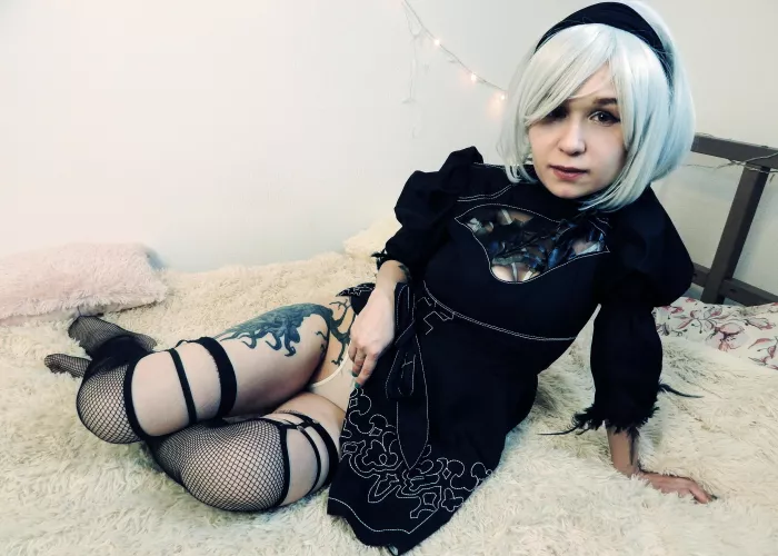 [Self] 2B cosplay by Cherry_MilkXX