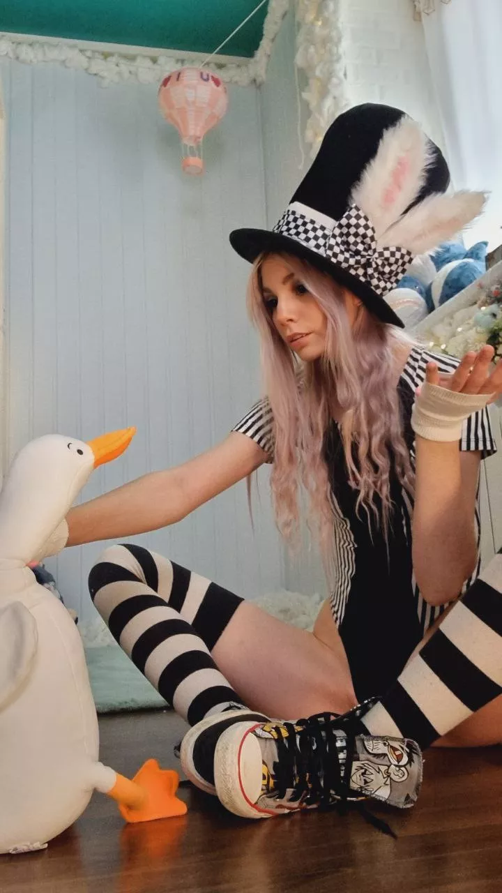 [Self] The insane hatter from Alice in Wonderland by Angels_Wear_Sneakers