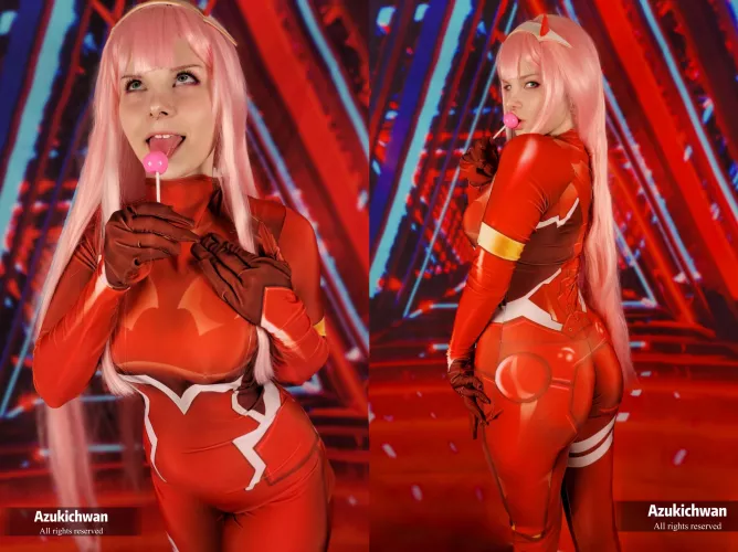 [self] Zero Two’s Poking By Azukichwan