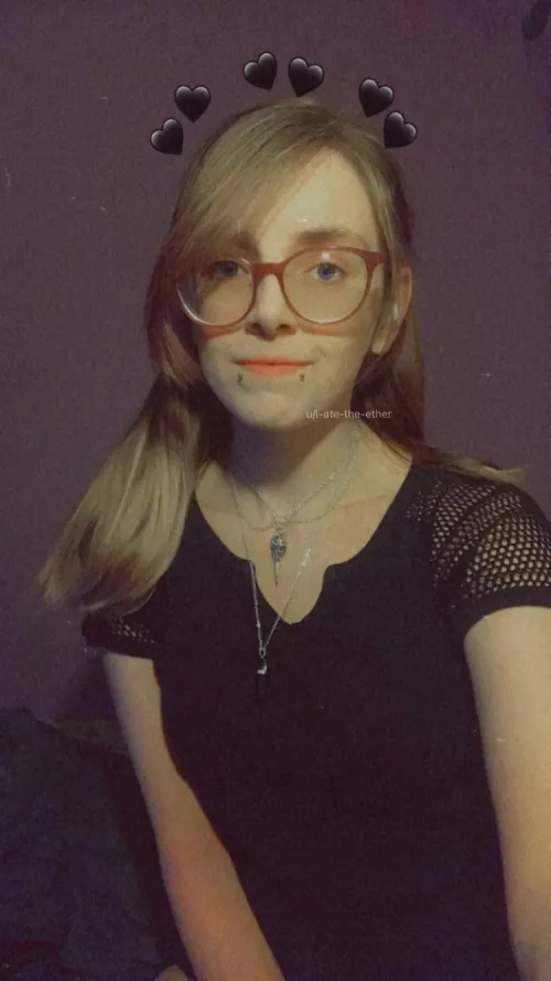 Selfie from last night 💕