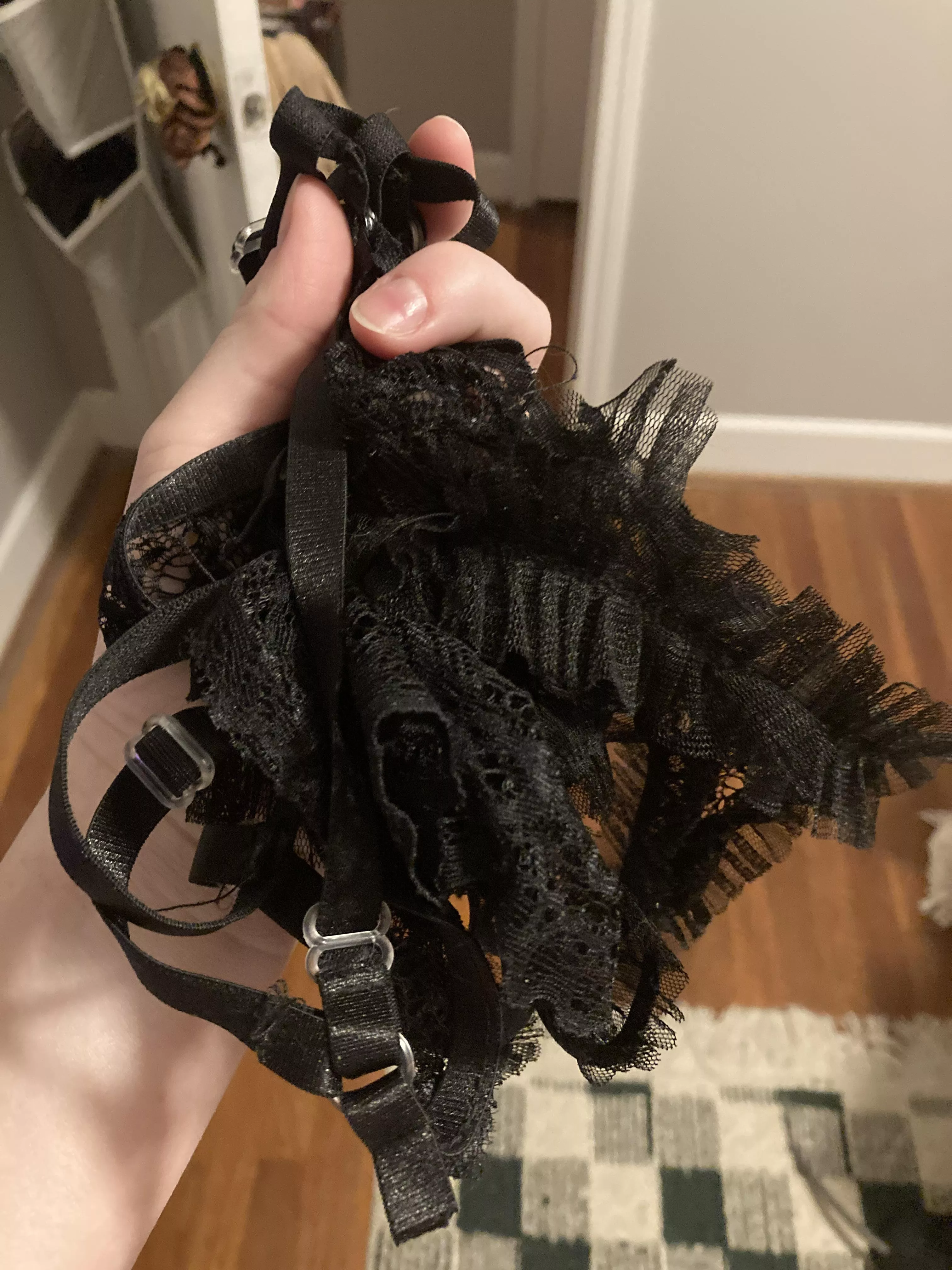 [selling] juicy crotch-less lingerie that my bf and I had crazy hot anniversary sex in