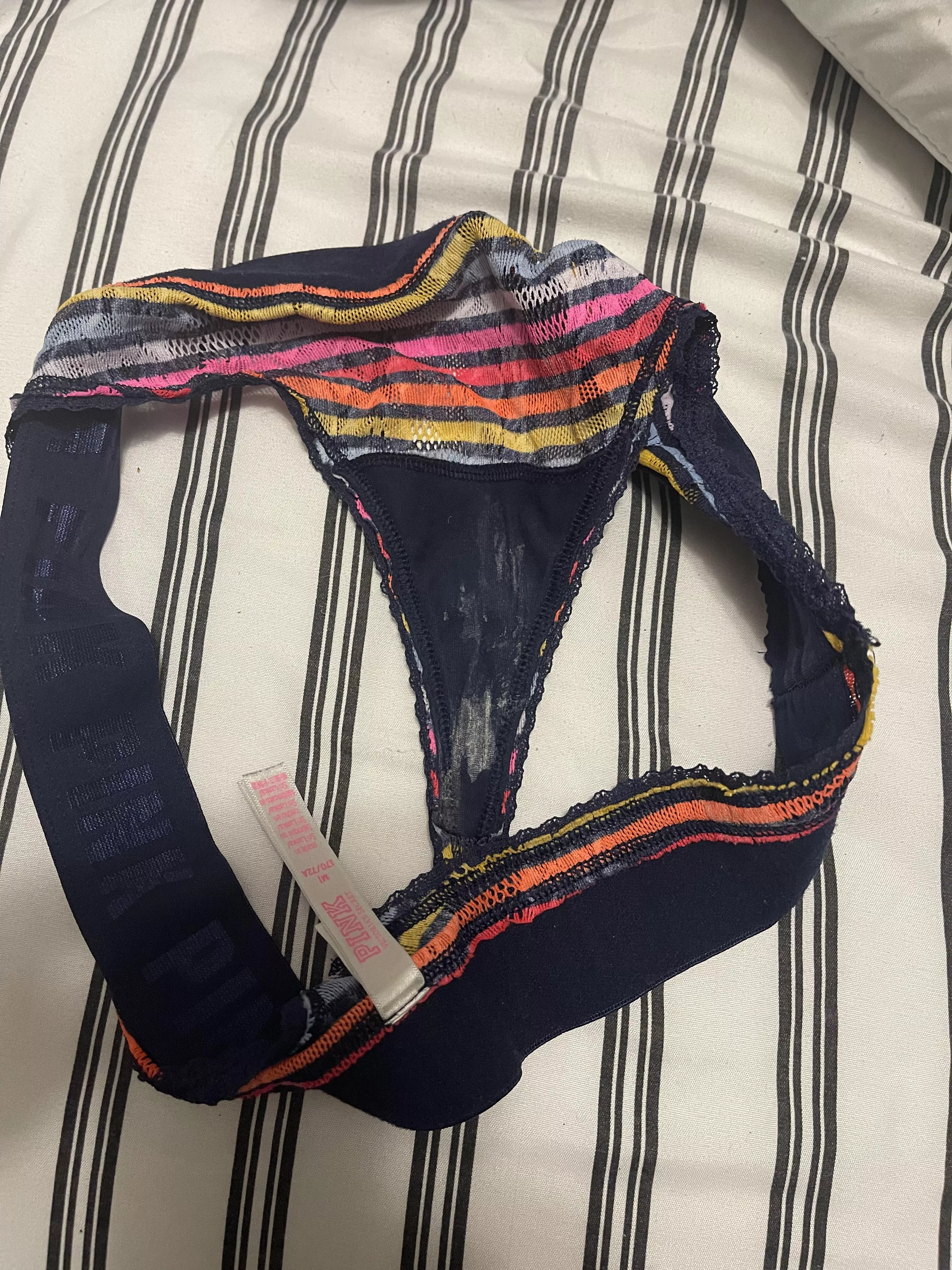 [Selling] These smell insane! Only worn for 24 hours and they are already very strong! $25.00 cums with two pics of me wearing them. Want even more of me? Extra days in this pair are only $5.00 each.