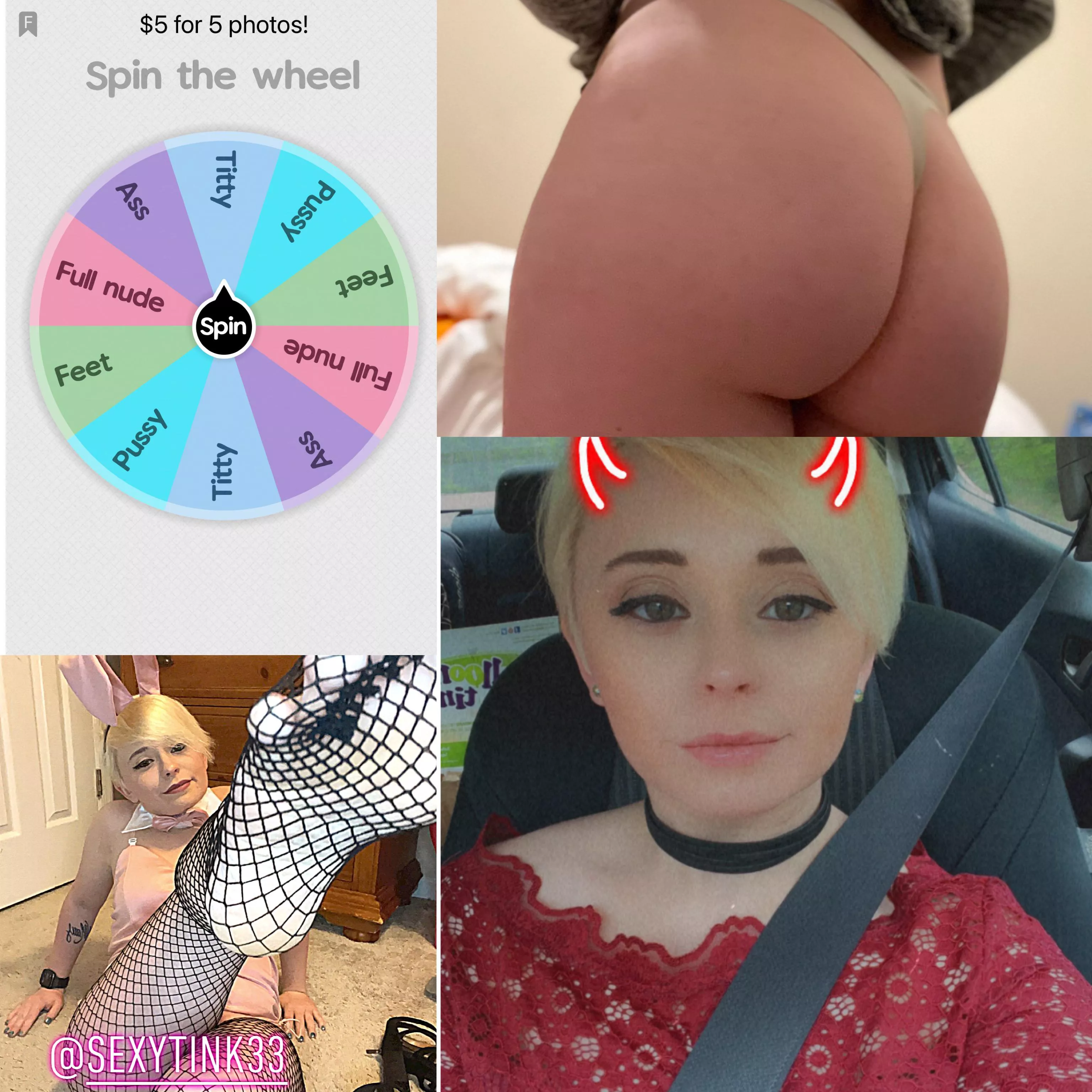 [selling][snap][kik] sexytink33 ðŸŽˆ Itâ€™s almost my birthday ðŸ¥³ Iâ€™ll be running sales all month long! 25â€¢Petiteâ€¢ALTâ€¢Switchâ€¢MILF Ask about my wheel deals! Panties ðŸŒ¸socksðŸŒ¸lingerie ðŸŒ¸T-shirts GoogleDriveðŸŒ¸SnapSubðŸŒ¸PhotosðŸŒ¸Videosð