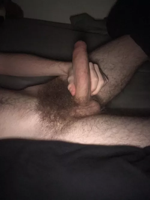 Semi cock, make it grow 😈😈 DMs open