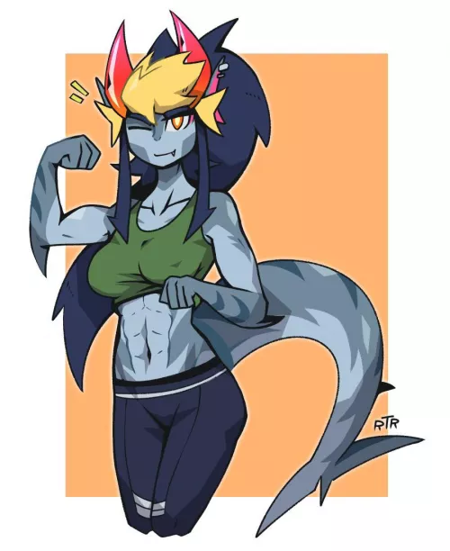 Shark muscle! [OC]