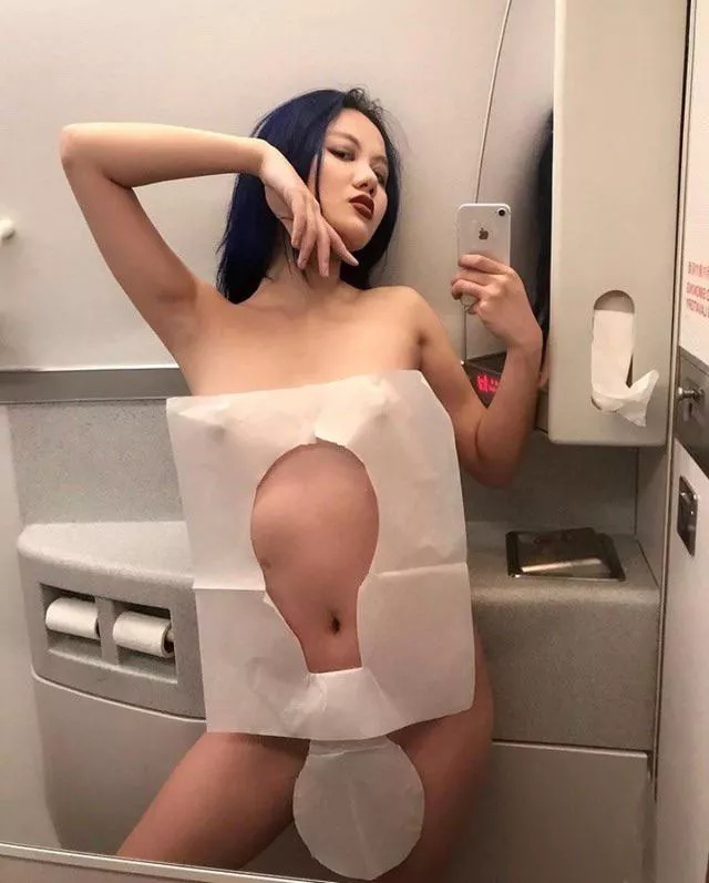 She had a place to sit 😂