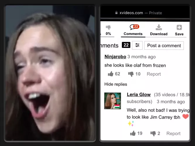 She likes warm hugs…and loads