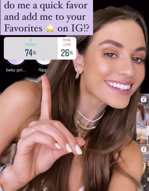 She looks gorgeous in this picture! 😍