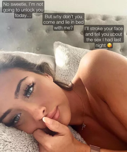 She so sweet and caring