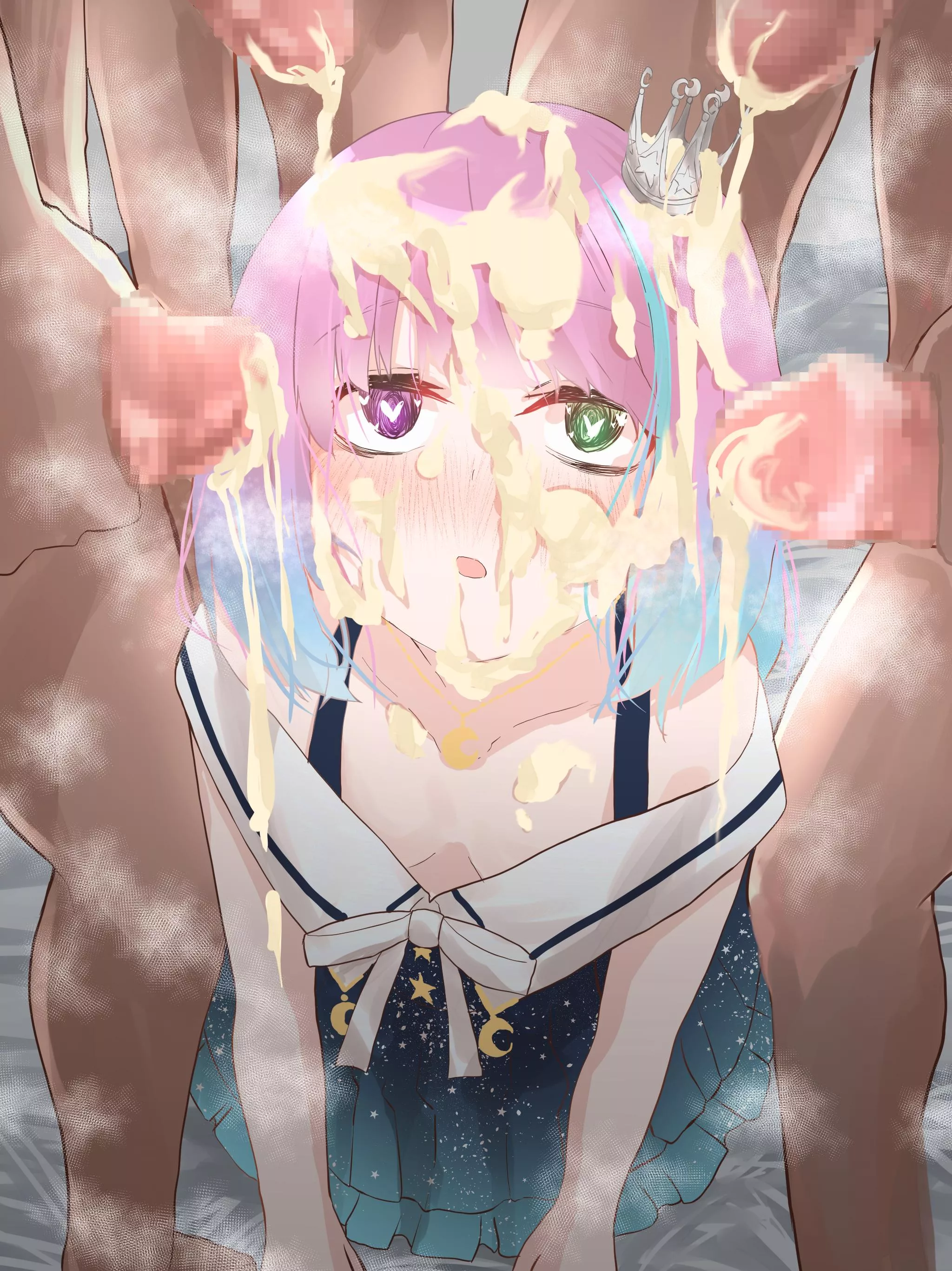 She wishes to be controlled again. (Himemori Luna) [@happa_free on twitter]