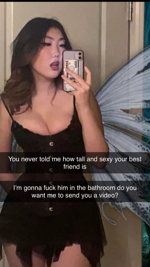 She’s gonna ride him