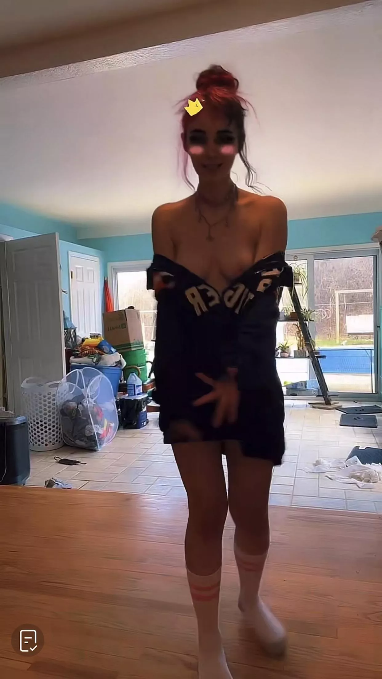 She’s live right now username in comments