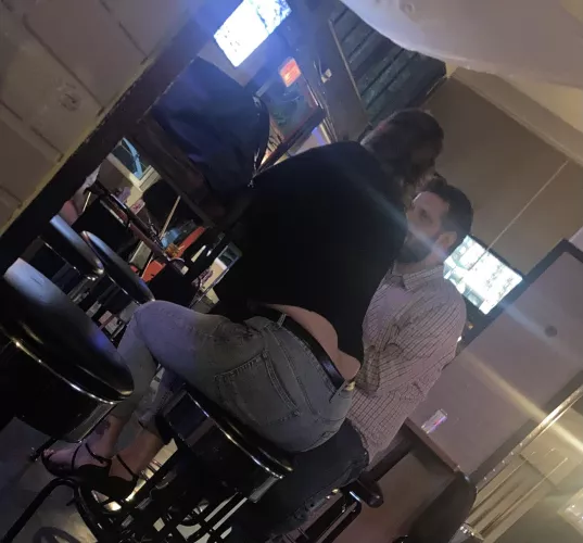 She’s meeting her bull for the night