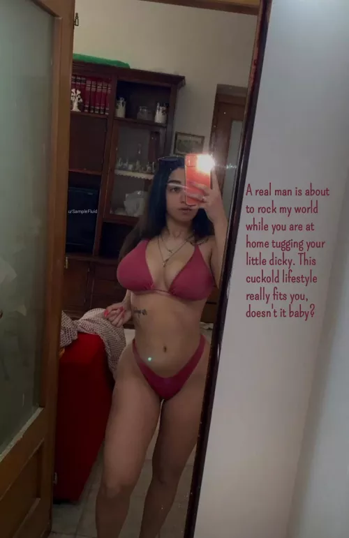 She's right you know. Cuckolding is the way to go for you