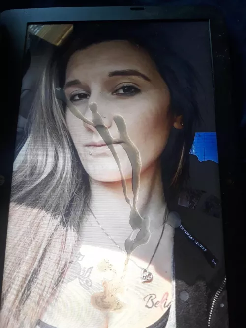 Shot a huge load for another old crush that I had back in middle school, this is her now