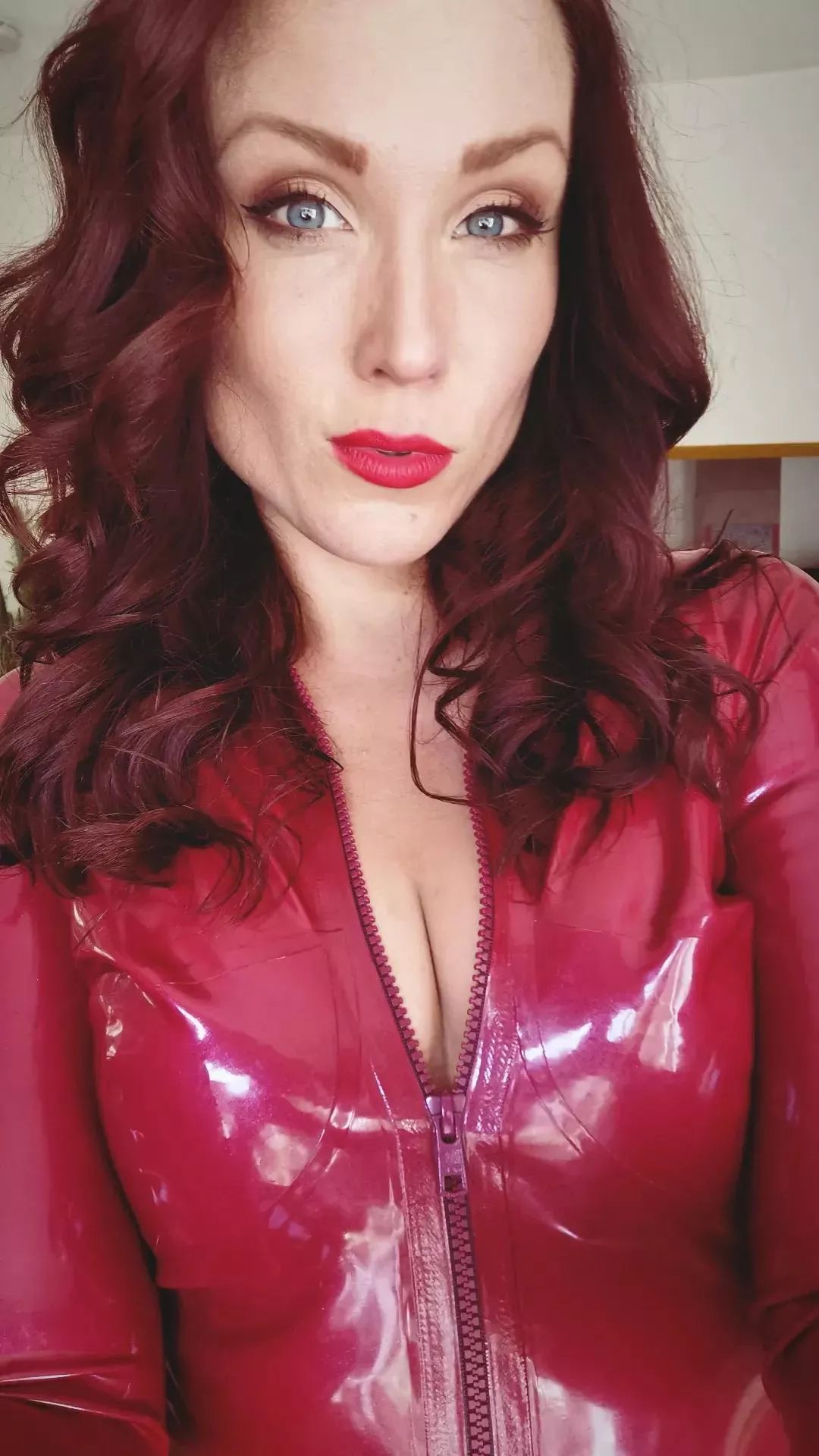 Should I order a red catsuit? 🤔 [f]