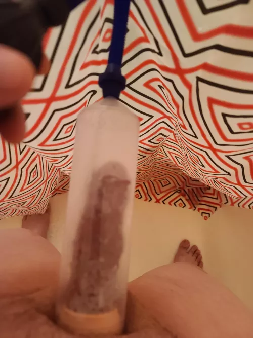 shower pump to start my day