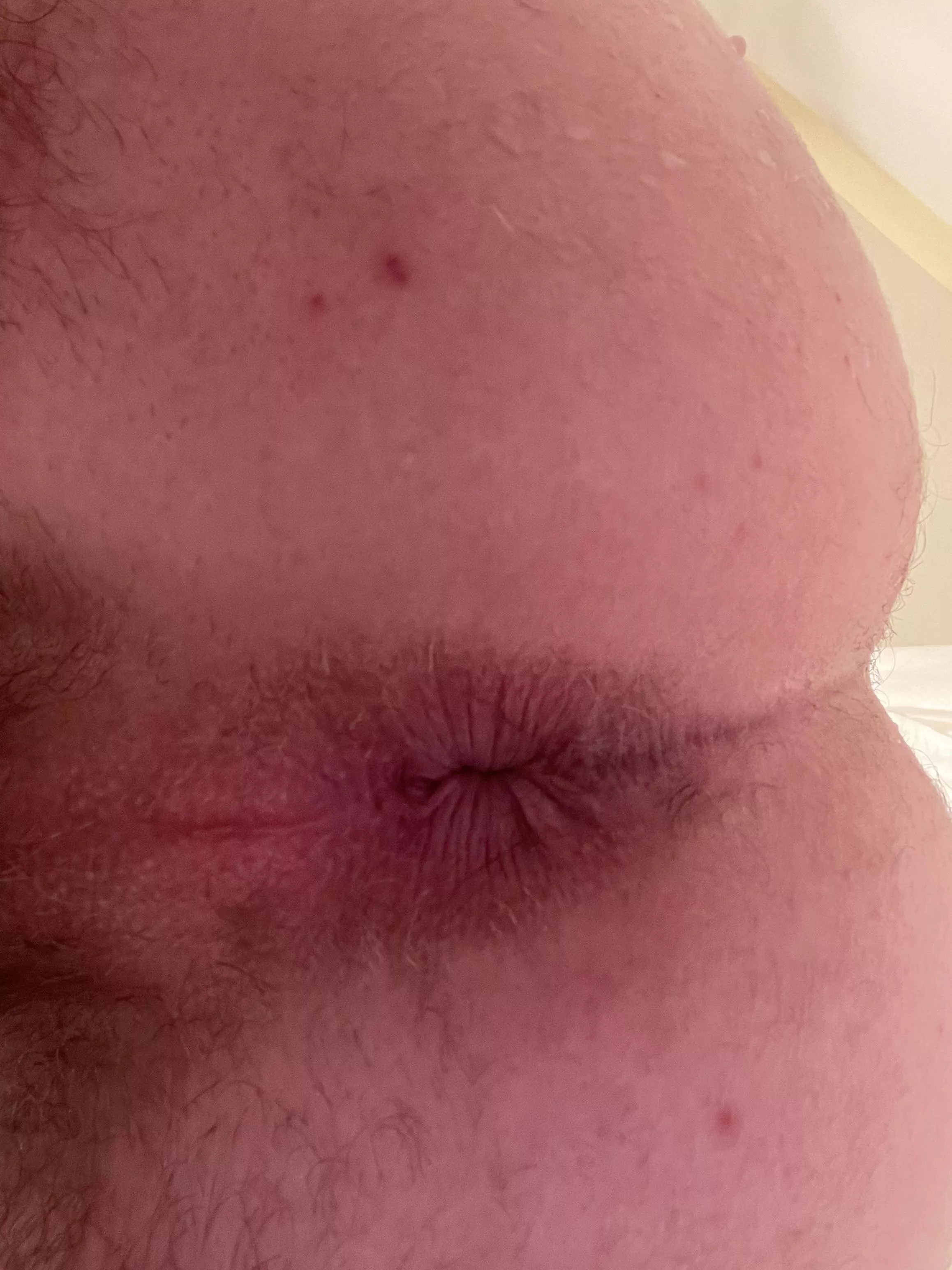 Showered, shaved, fingered