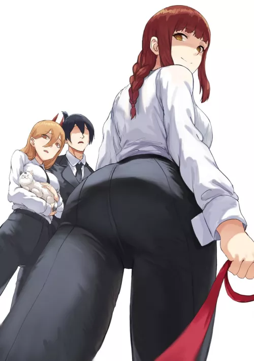 Showing off her new pet