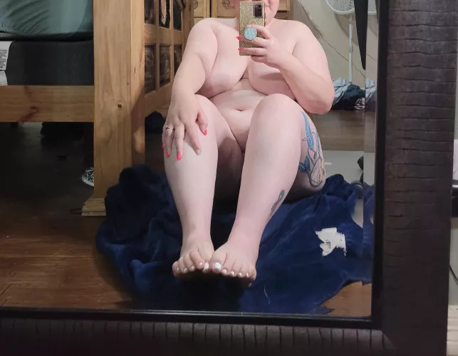 Showing off my toes!