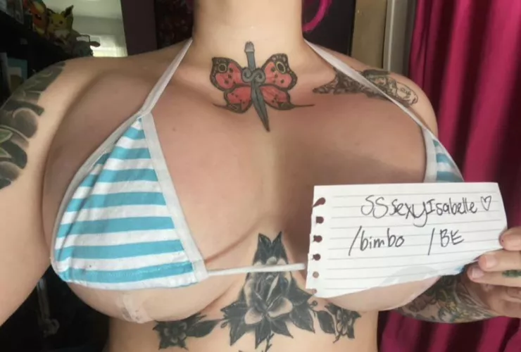 Since I was called fake yesterday, I promised to show proof. Just wanting to grow my breasts as much as possible. 🥰