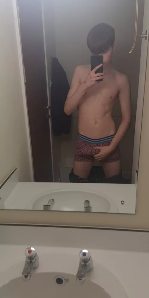 skinny, smooth and hung