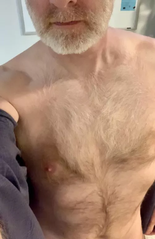 Slipping out of the dress shirt at the end of a long day is a good way to start…