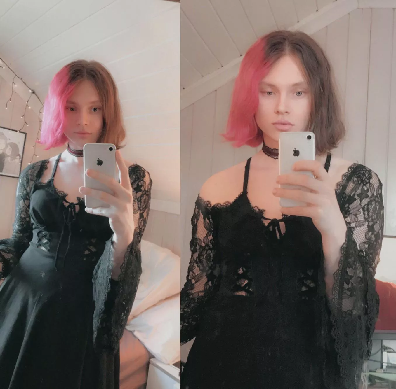 Smol tiddy goth femboy here, trying to bless ur day ✨💕