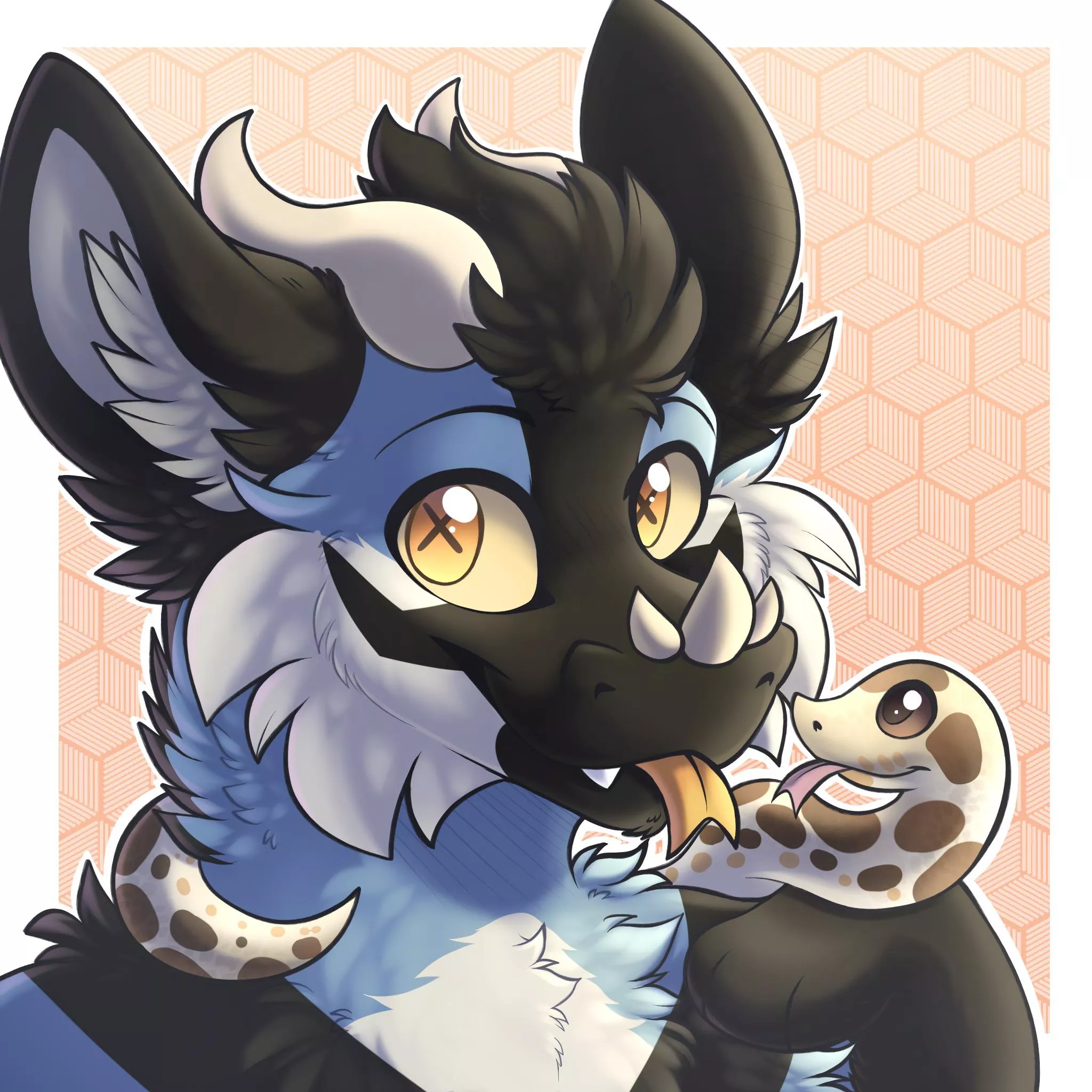 Snake frien (Art by me)