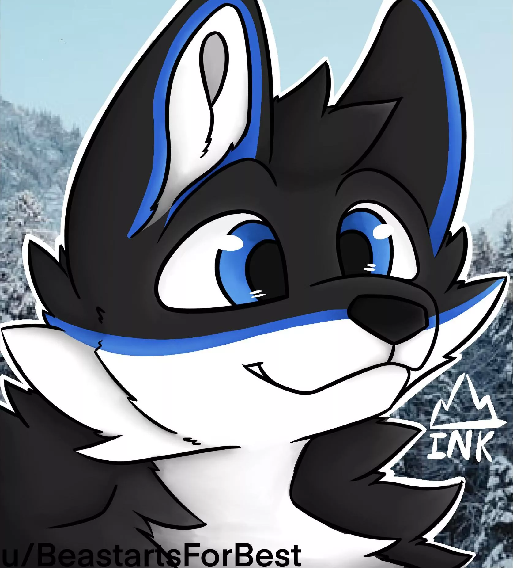 Snow day! (Art by me)