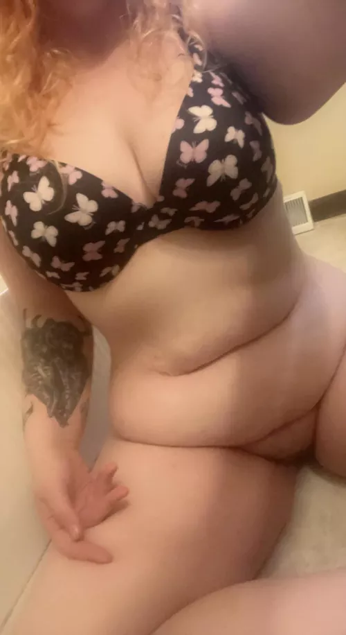 So chubby you can barely see it