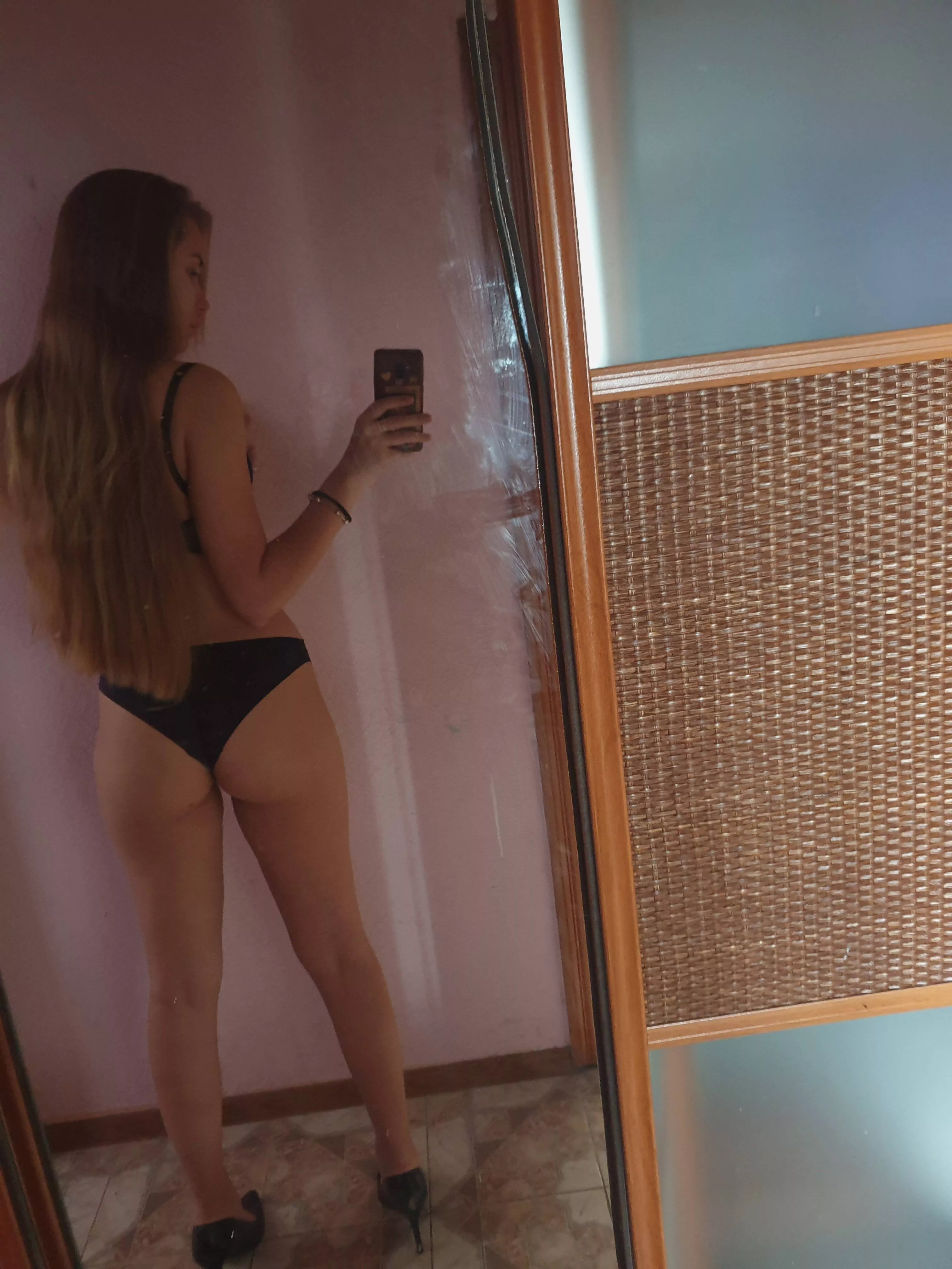 So here's my boobs, would you like a feel?