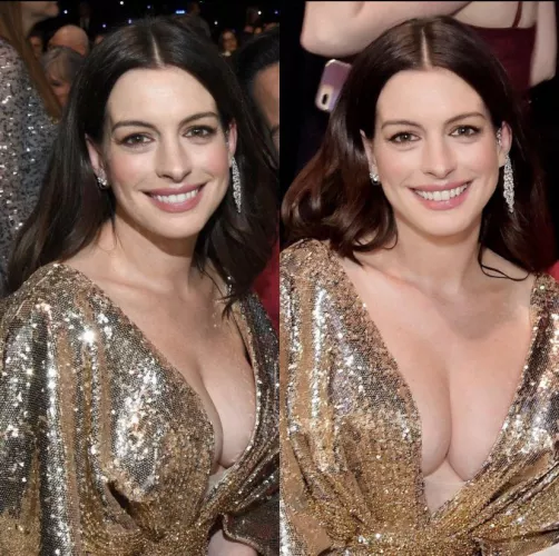 So horny for Anne Hathaway right now! Can any buds please drain me to her?