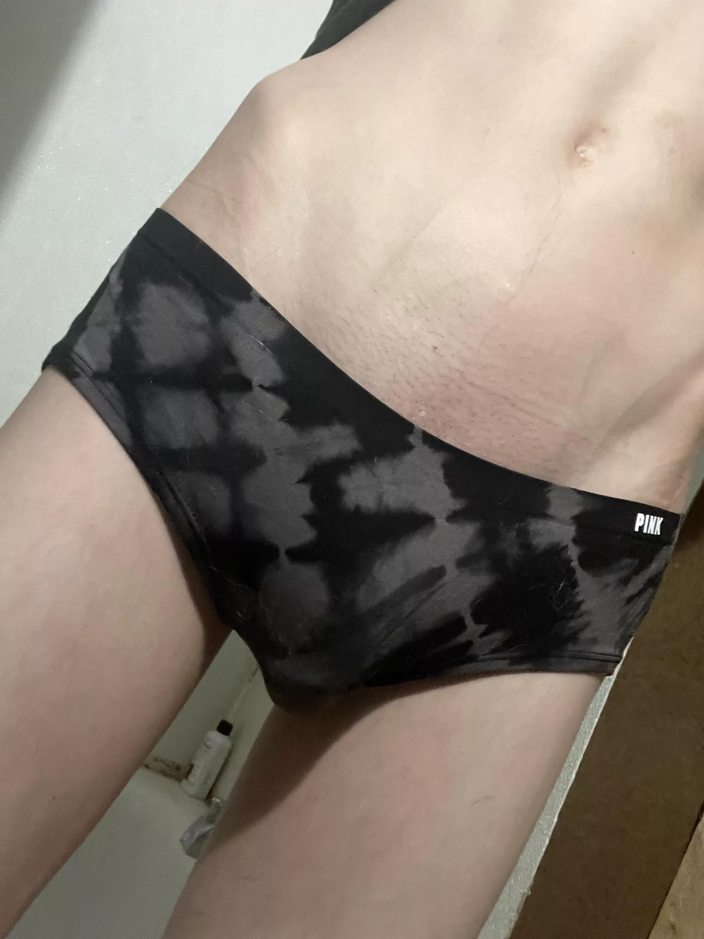 So my girlfriend bought me these and a few other because I said I would like to try panties what y’all think? Wanna see me in more?