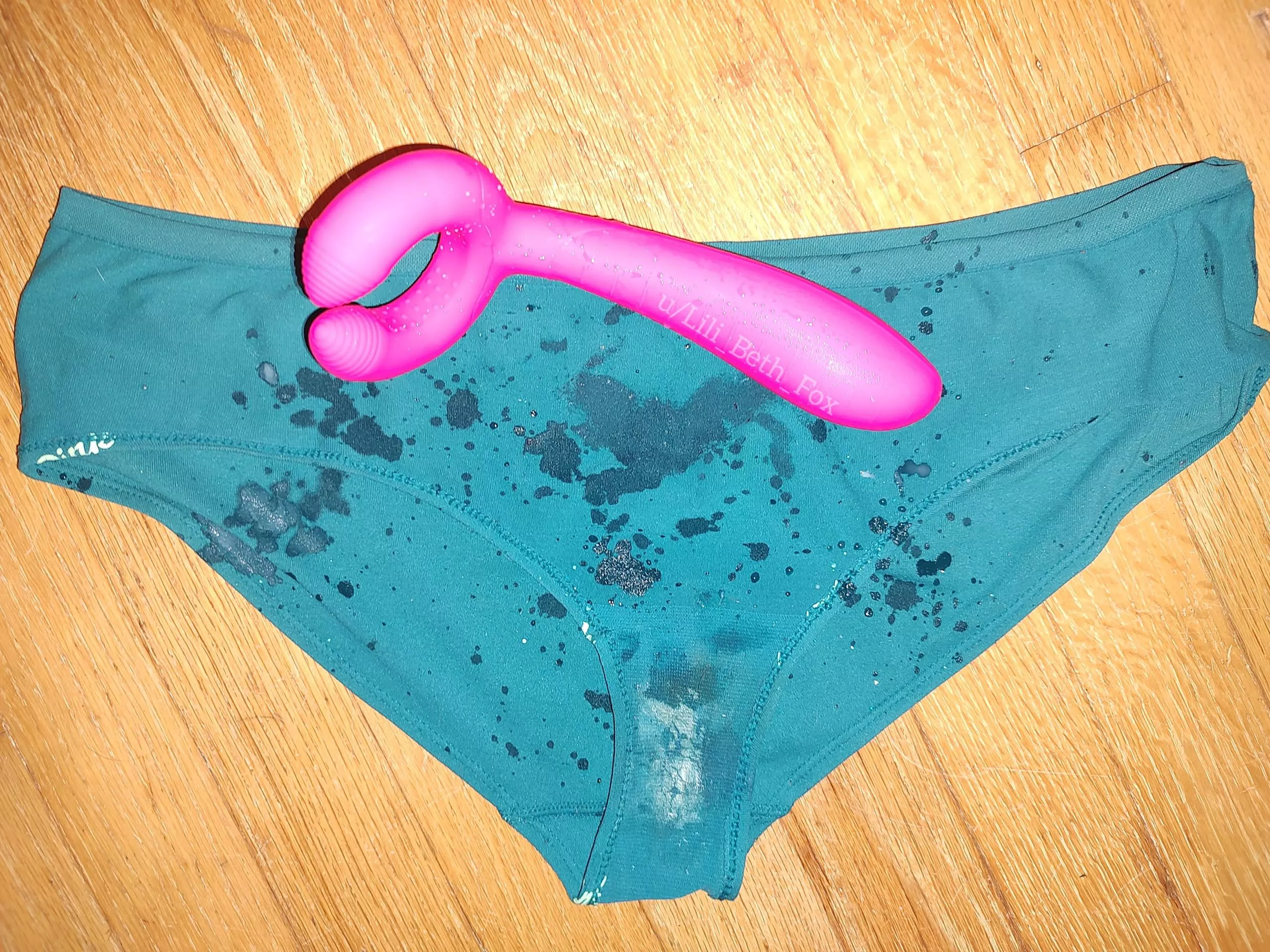 Soaked in squirt after a long 3 day wear! [OC]